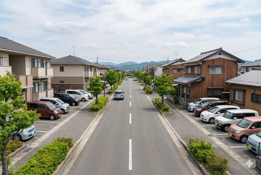 滋賀県　マンスリーマンション　駐車場